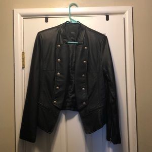 Faux Leather Jacket